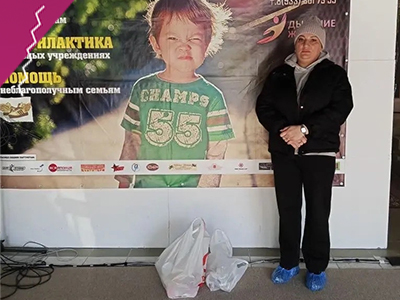 В февраля прошли ежемесячные благотворительный проект «Социальная парикмахерская» и благотворительная акция «Продуктовая корзина».